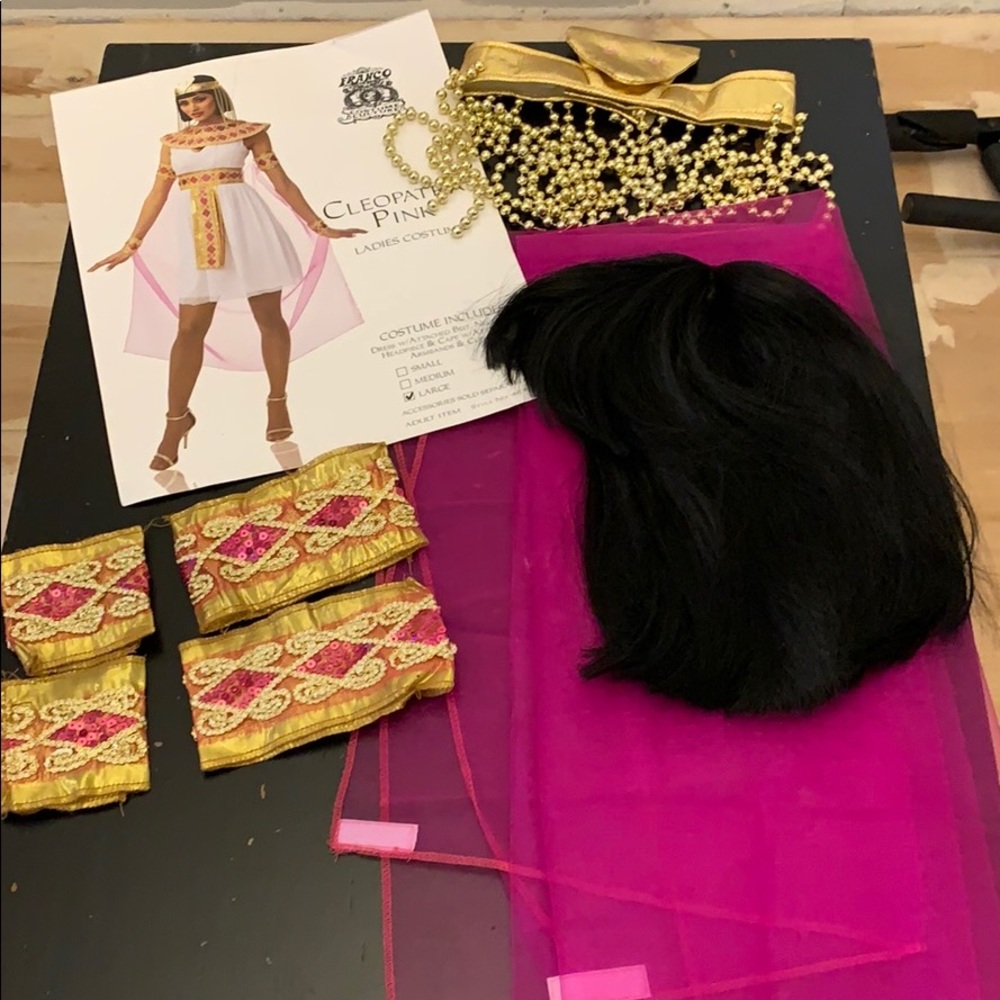 Halloween Cleopatra costume! Size 12-14